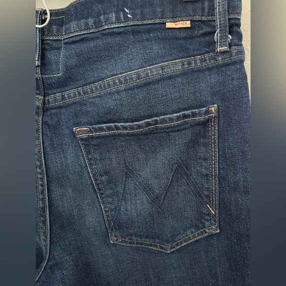 New Mother Superior The Dodger Flood Mid-Rise Stretch Wide-Leg Jeans Size 29 - Picture 4 of 8